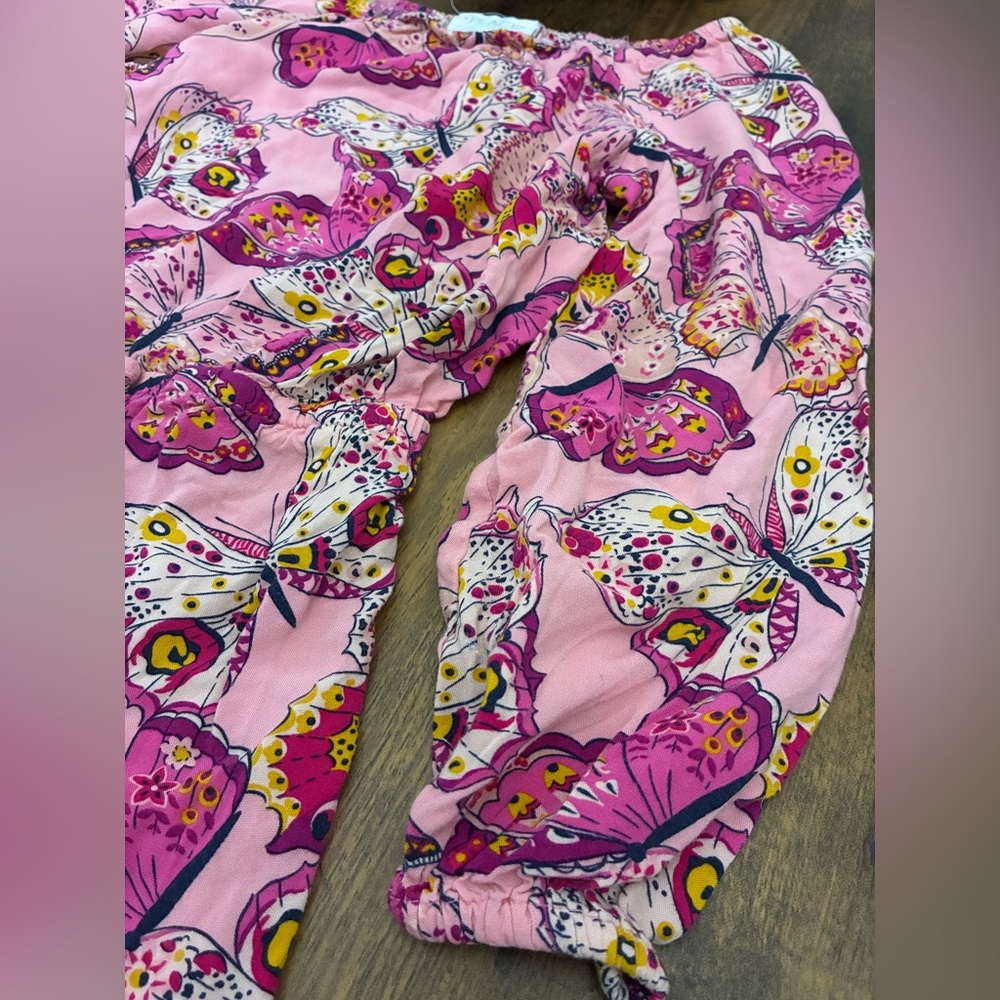 Girl’s Small Children’s Place Butterfly Romper - Picture 2 of 5